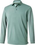 Mens Polo Shirts Short and Long Sleeve Casual Solid (Style R2F4)