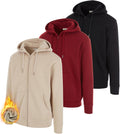 PURE CHAMP 3 Pack Fleece Hoodies for Men - Warm Everyday (Style 1TTQ)
