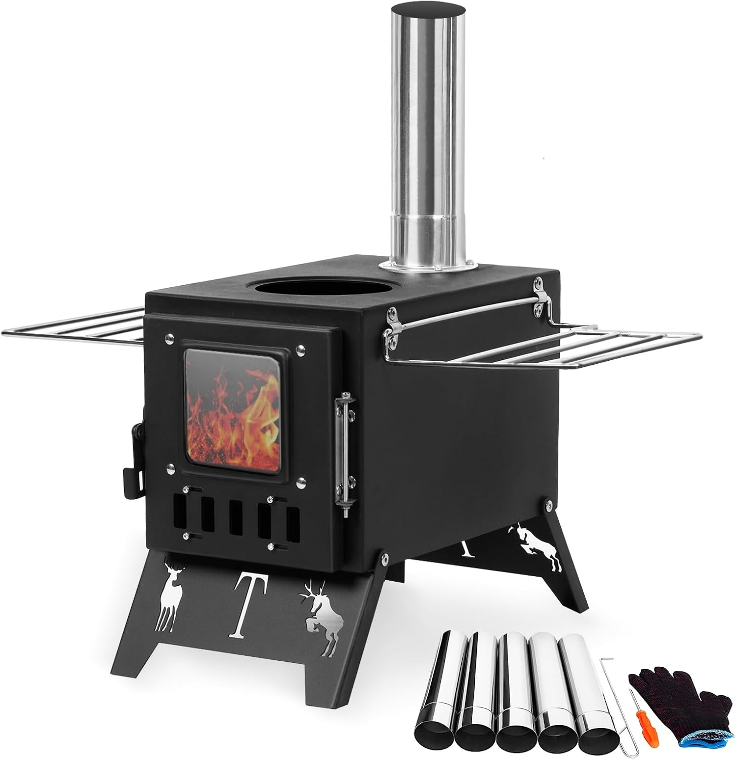 Portable Wood Stove: Efficient Camp Cooking