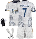 Real Youth Madrid Kids Soccer Jerseys Suit #7 - Dragon Pattern Kit