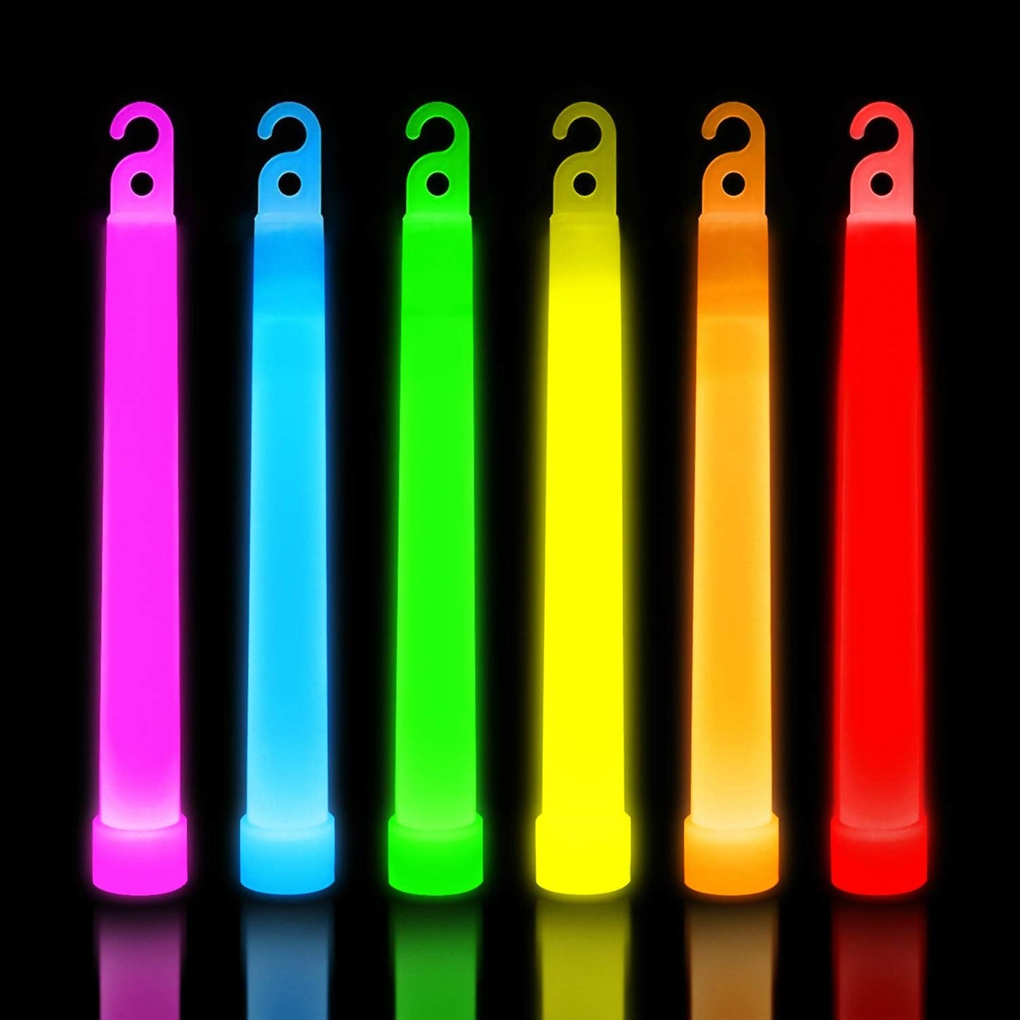 30 Ultra Bright Glow Sticks - 12 Hr Duration, Ultimate Multi-Use Light Source by Glow Mind