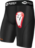 Youth Compression Shorts with Bio-Flex Protective Cup - Ventilated Fit