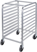 Profeeshaw Bun Pan Bakery Rack 10 Tier with Wheels - Compact Mobile