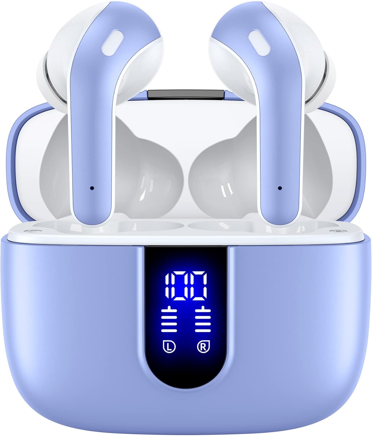 TAGRY Wireless Earbuds: 60H Playback, Waterproof & Mic