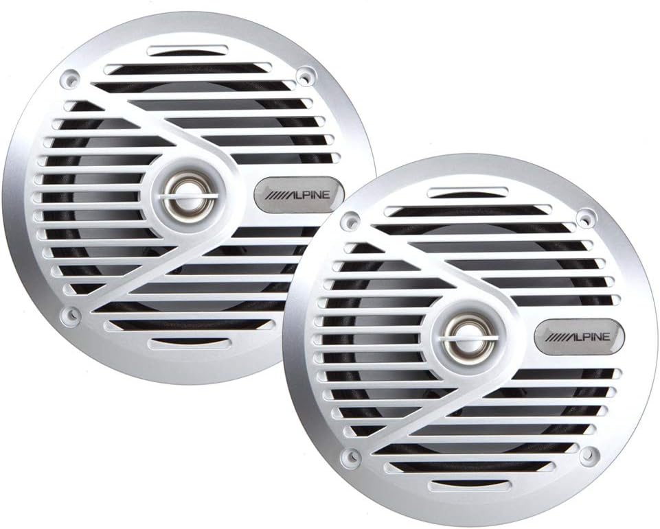 Alpine Marine Coaxial Speakers: Clear Sound on the Waves