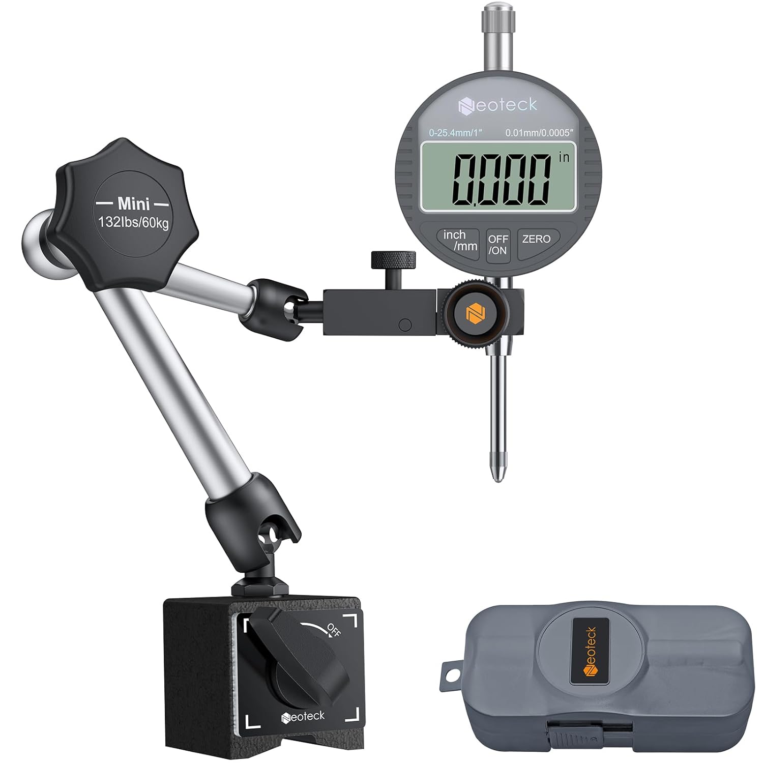 Neoteck Digital Dial Indicator Set for Precision Measurement