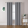 Blackout Curtains 108 in 2 Panels Set - Room Darkening Thermal