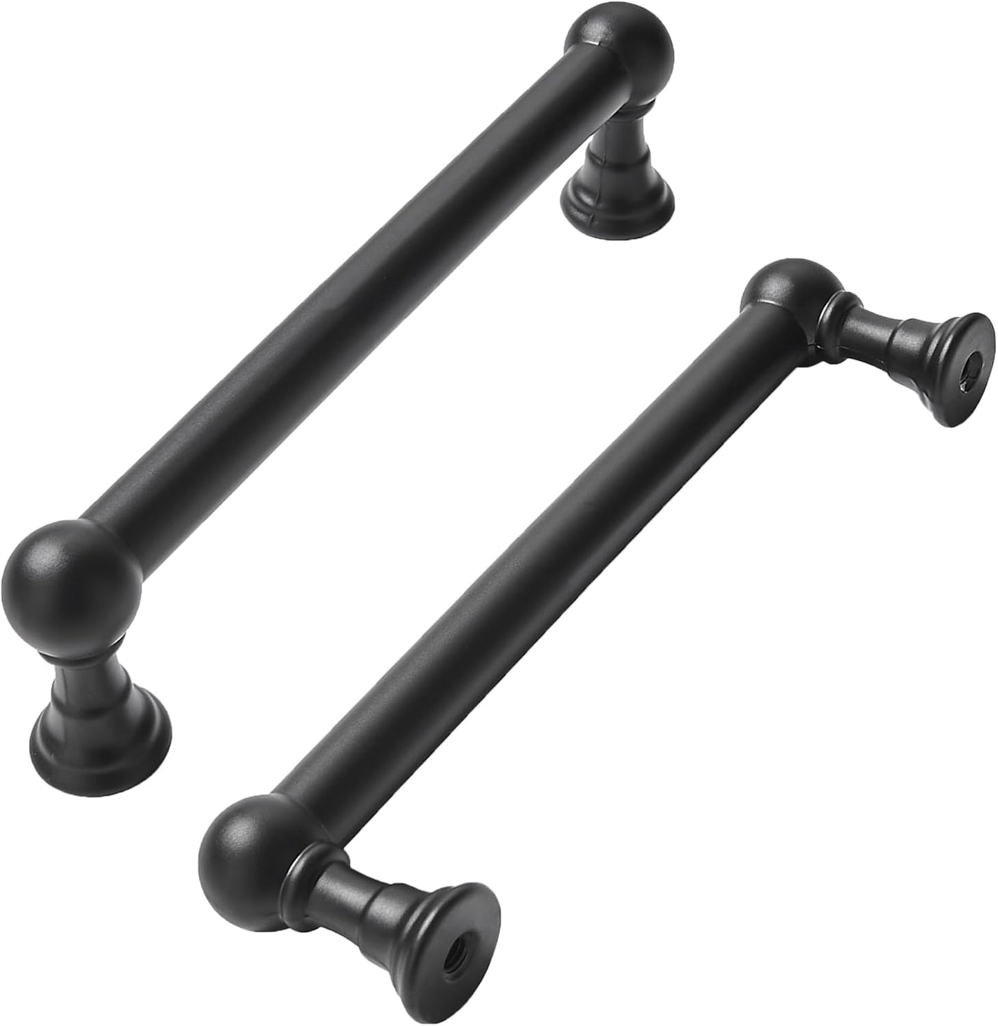 Matte Black Cabinet Pulls - Durable 10 Pack for Kitchen Use