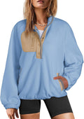 Dokotoo Oversized Fuzzy Sherpa Sweatshirt Jacket - Cozy Everyday Wear