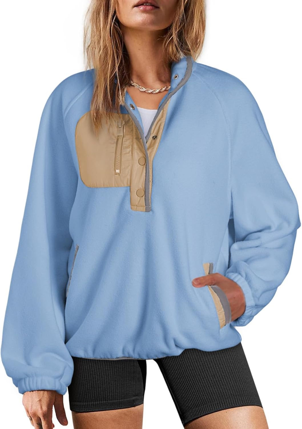Dokotoo Oversized Fuzzy Fleece Jacket for Women - Cozy Style