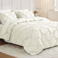 Full Size Pintuck Comforter Set - Chic All-Season Bedding