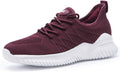 Womens Walking Tennis Shoes Slip On Memory Foam (Style 8R9K)