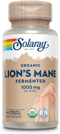 Lion's Mane Organic Supplement 1000 mg - Fermented Mushroom