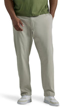 Lee Men's Big & Tall Extreme Motion Flat Front Relaxed Taper Pant leg