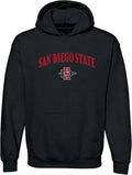 UGP Campus Apparel NCAA Team Color Arch Logo Hoodie - Licensed Fan
