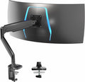 Premium Aluminum Single Monitor Arm for Ultrawide Monitors - Pneumatic