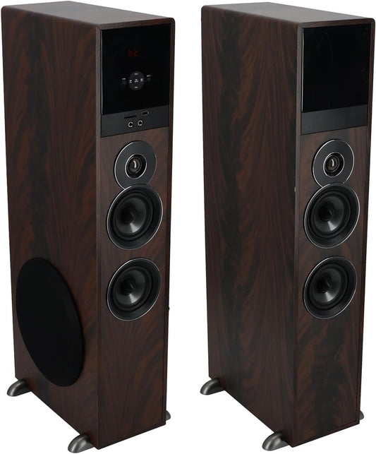 Rockville TM80D Powered Home Theater Tower Speaker System Review