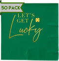 St. Patty's Day Napkins - 50 Pcs Lucky Charm!