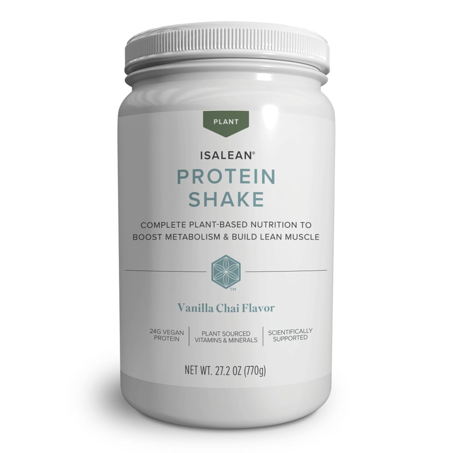 Isagenix Plant-Based IsaLean Protein Shake for Muscle Growth