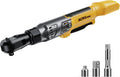 3/8ft Cordless Ratchet Wrench Compatible with DEWALT 20V MAX - Compact