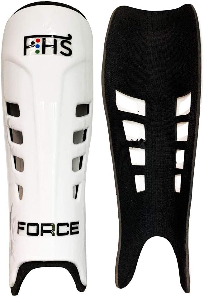 Field Hockey Shin Guards Force Symphony Colors White Blue Teal