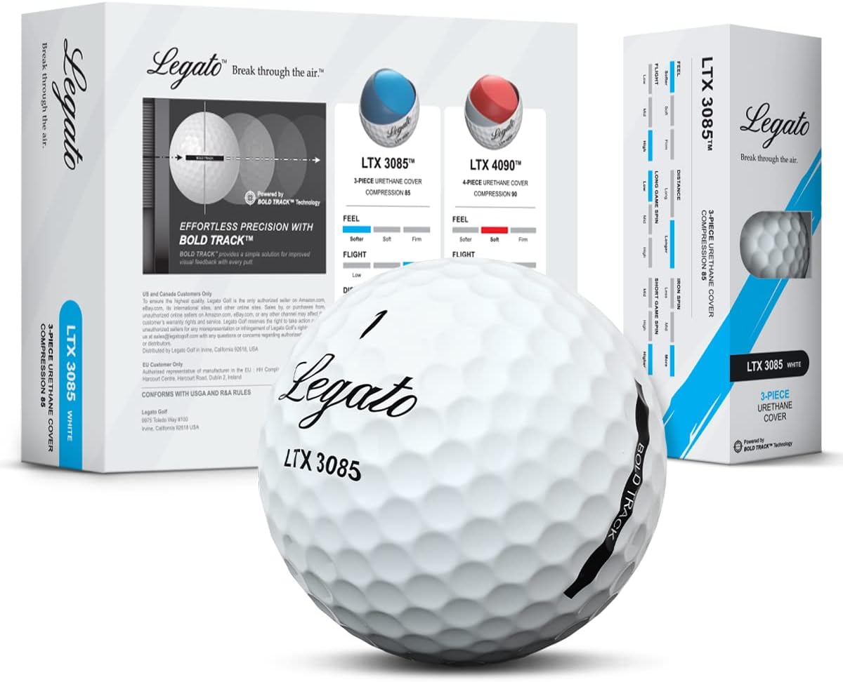 Legato LTX3085 | Break 90 Goal Achieved! | Max Distance, Soft Feel