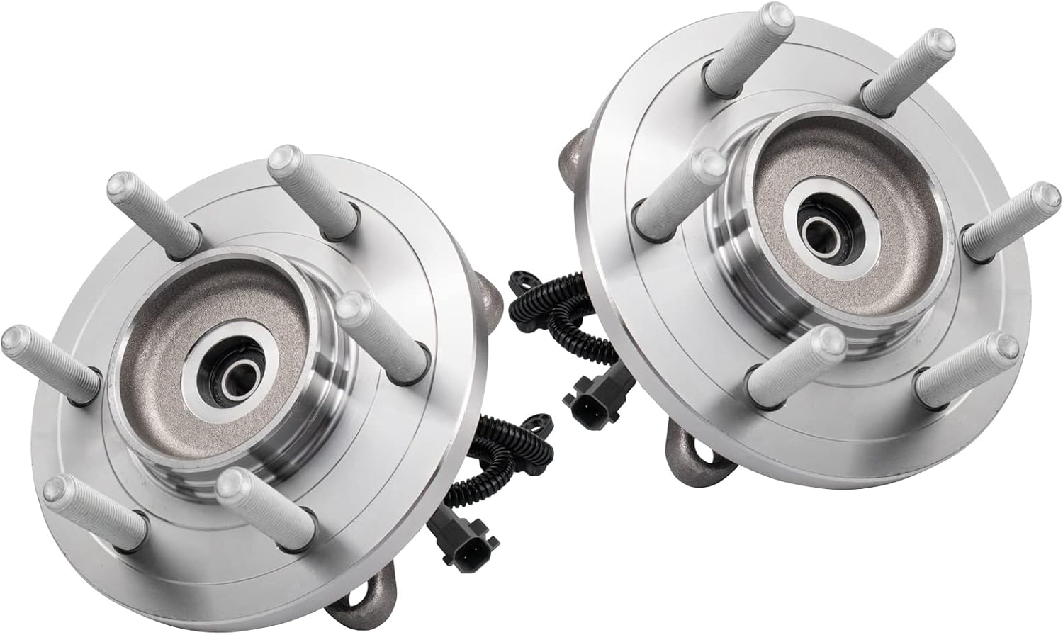 TRQ Front Wheel Bearing & Hub Assembly Set for 2017-2020 F-150