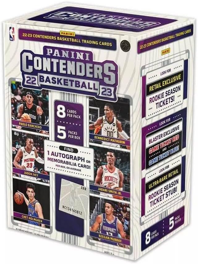 2022-23 Panini Contenders NBA Basketball Blaster Box Review