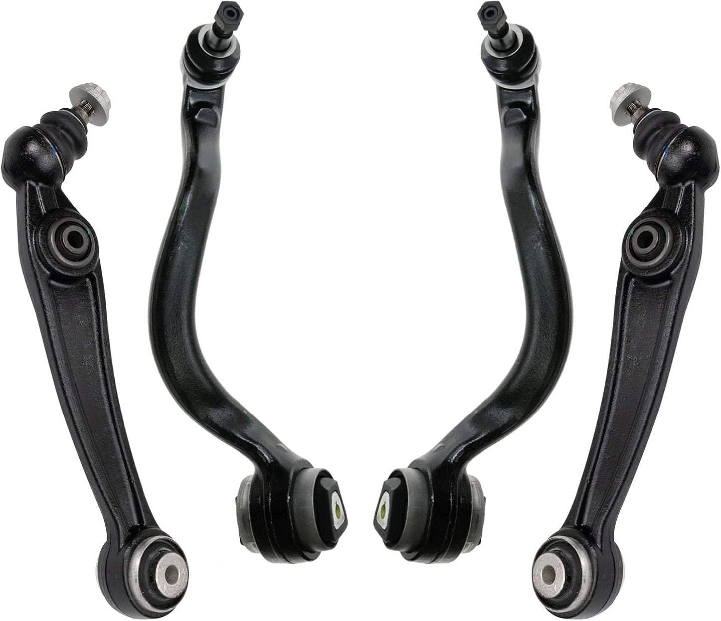 TRQ Front Lower Control Arm Set for 2014-2018 BMW X5 & X6