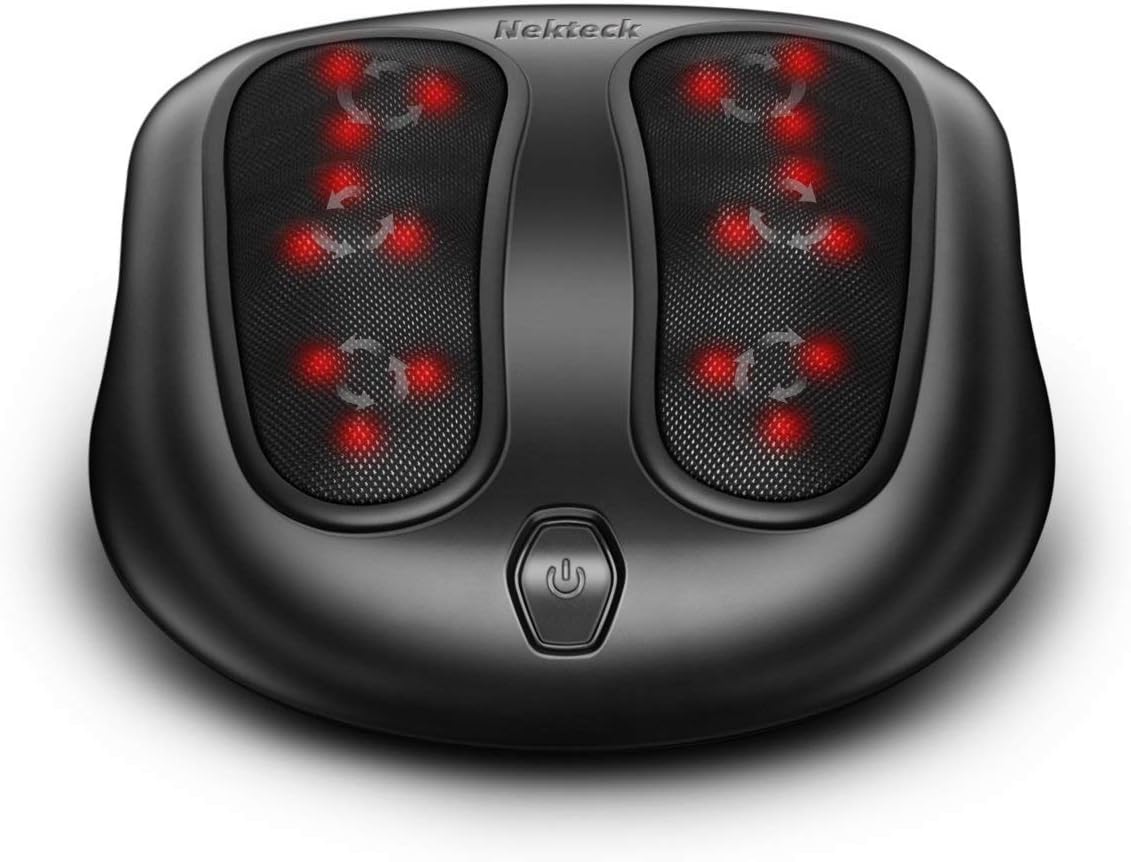 Nekteck Foot Massager with Heat for Pain Relief and Relaxation