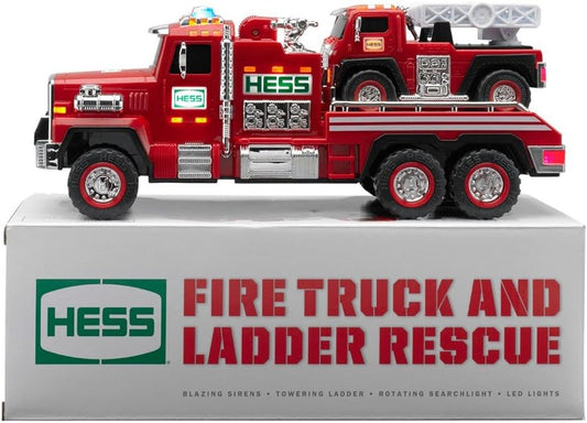Hess 2015 Collectible Toy Fire Truck & Ladder Rescue Review