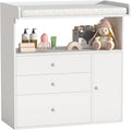 Baby Changing Table Dresser with Wide Tabletop, 3 Drawers - Extra