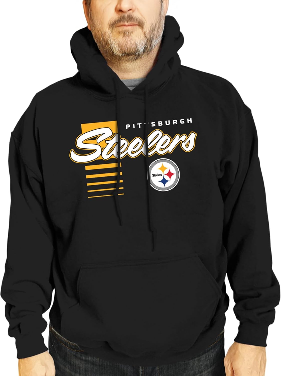 NFL Retro Script Ultra Soft Fleece Hooded Sweatshirt for Fans