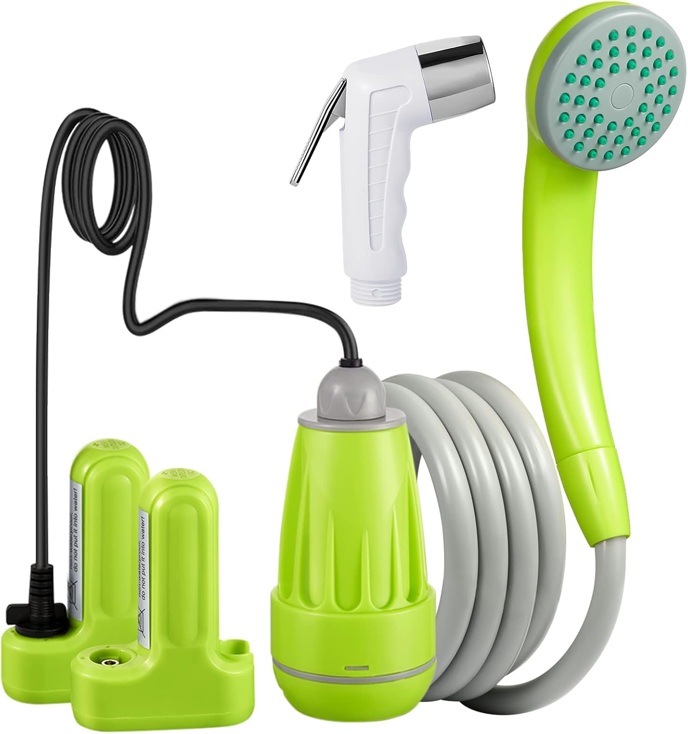 KEDSUM Portable Shower Pump for Camping and Outdoor Activities