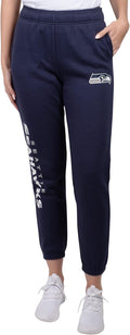 Ultra Game Women's NFL Super Soft Sweatpants Joggers - Cozy Fit Size