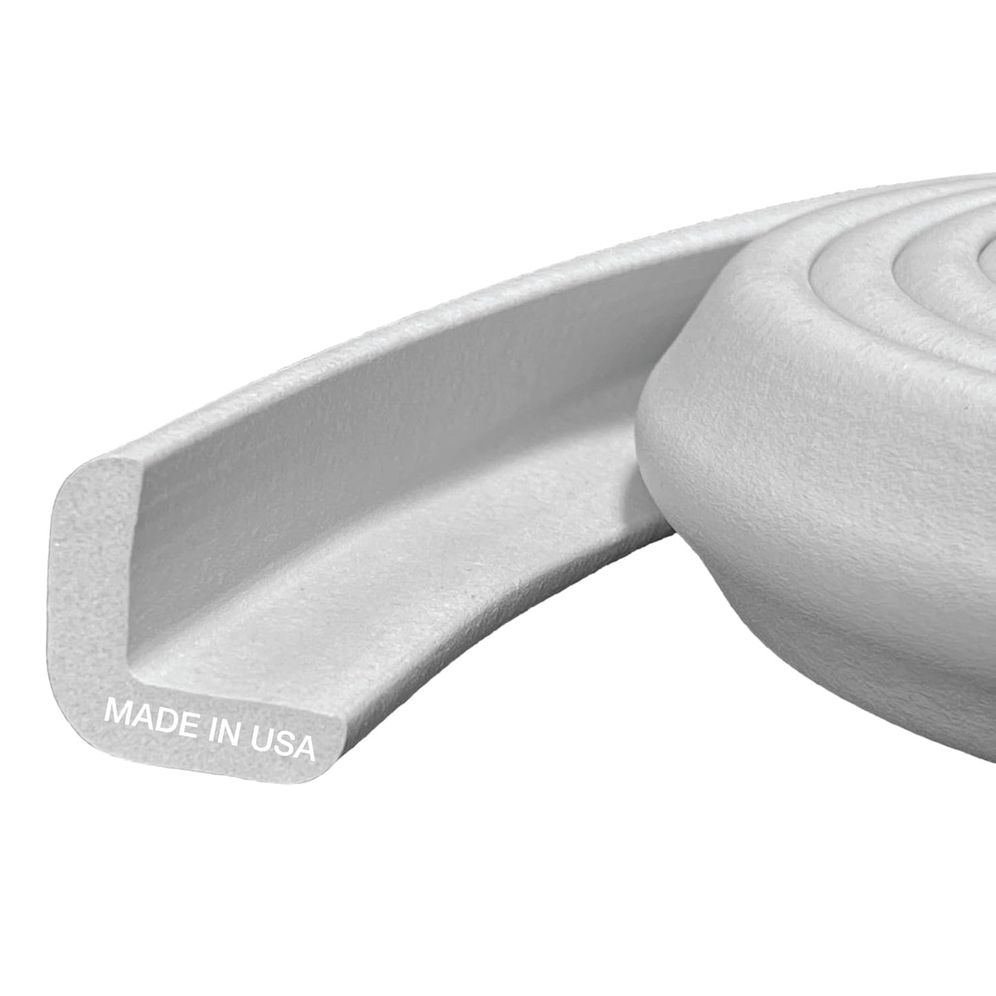 Kidkusion Baby Proof Edge Guards for Safety - 28 Feet Soft Gray