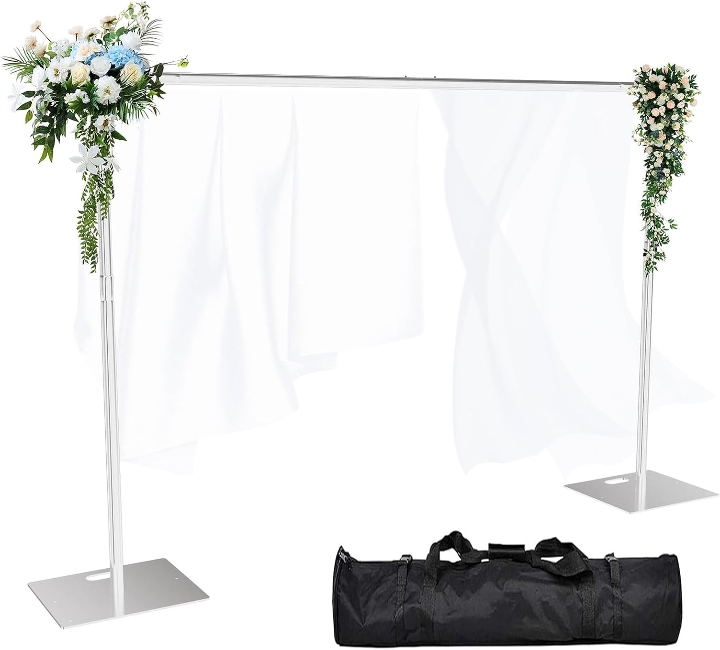 Pipe and Drape Backdrop Stand Kit for Parties and Events