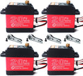 Pack of 4 DS3218 Digital RC Servo Motor 20KG High Torque - Durable