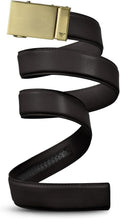 Mission Belt Men's Leather Ratchet Belt 40mm - Smooth (Style WATU)