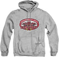 LOGOVISION Unisex Collegiate Distressed Pullover Hoodie - Official