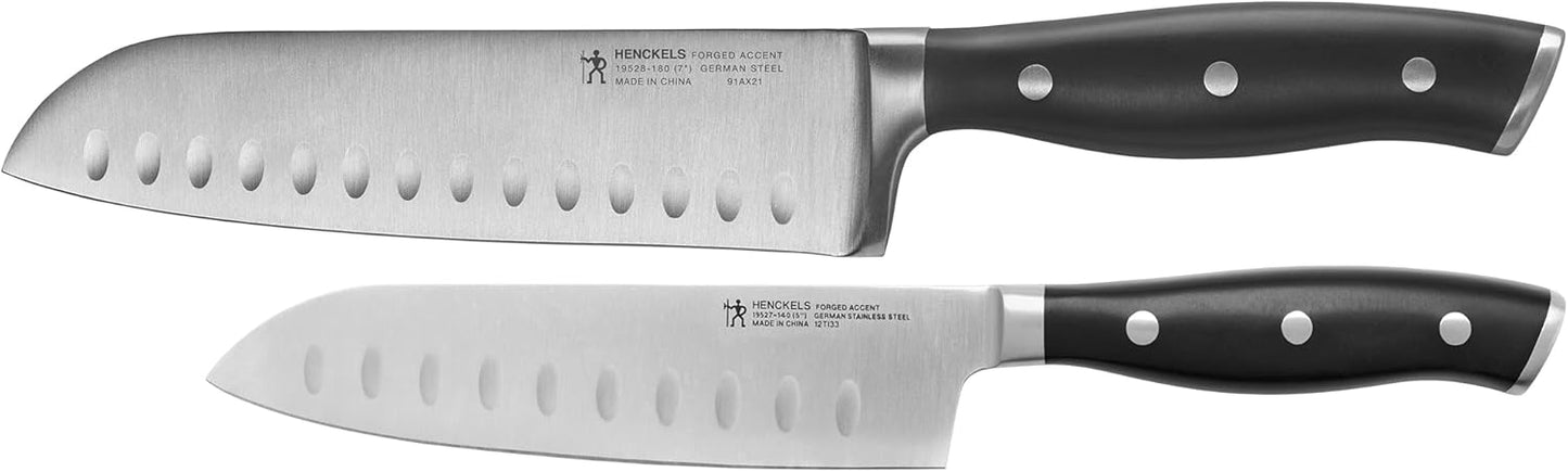 HENCKELS Forged Accent Razor-Sharp Santoku Knife Set Review