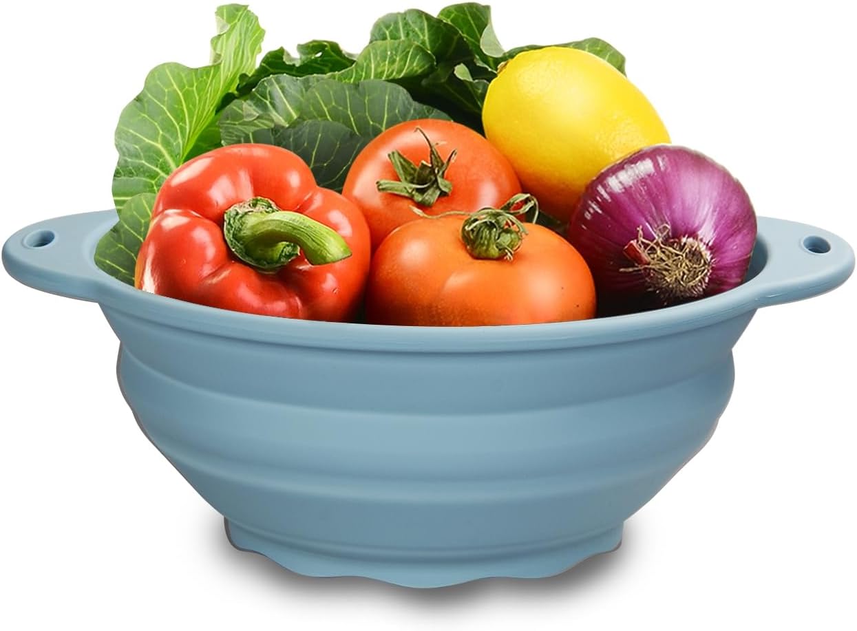 Jovilife Collapsible Camping Bowl - Travel-friendly 88oz Storage