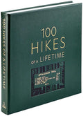 100 Hikes Of A Lifetime Coffee Table Book - Leather Bound