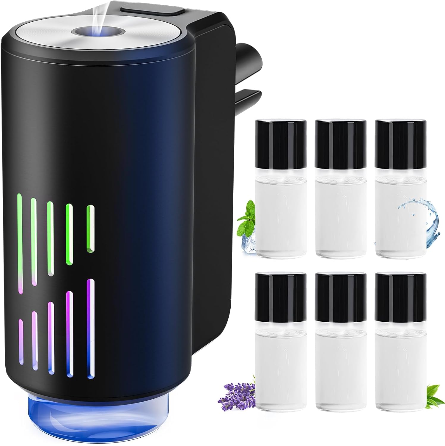 Smart Car Air Freshener | 3 Light Modes | Long-Lasting