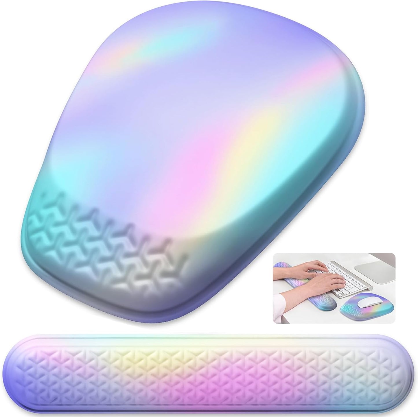 Laokiiy Ergonomic Wrist Rest Set - Comfort & Style