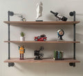 Pipe Shelves Industrial Pipe Shelving 36in Rustic Floating Shelf