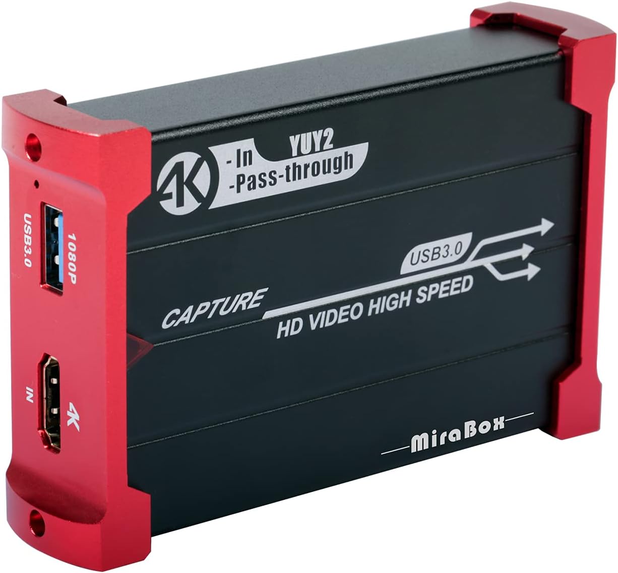 Mirabox Capture Card for Nintendo Switch - 1080P 60FPS Streaming