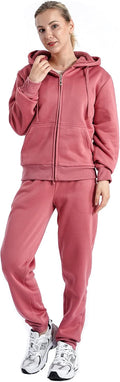 Track Suits for Women Set Sherpa Lined Casual 2 Piece Outfits