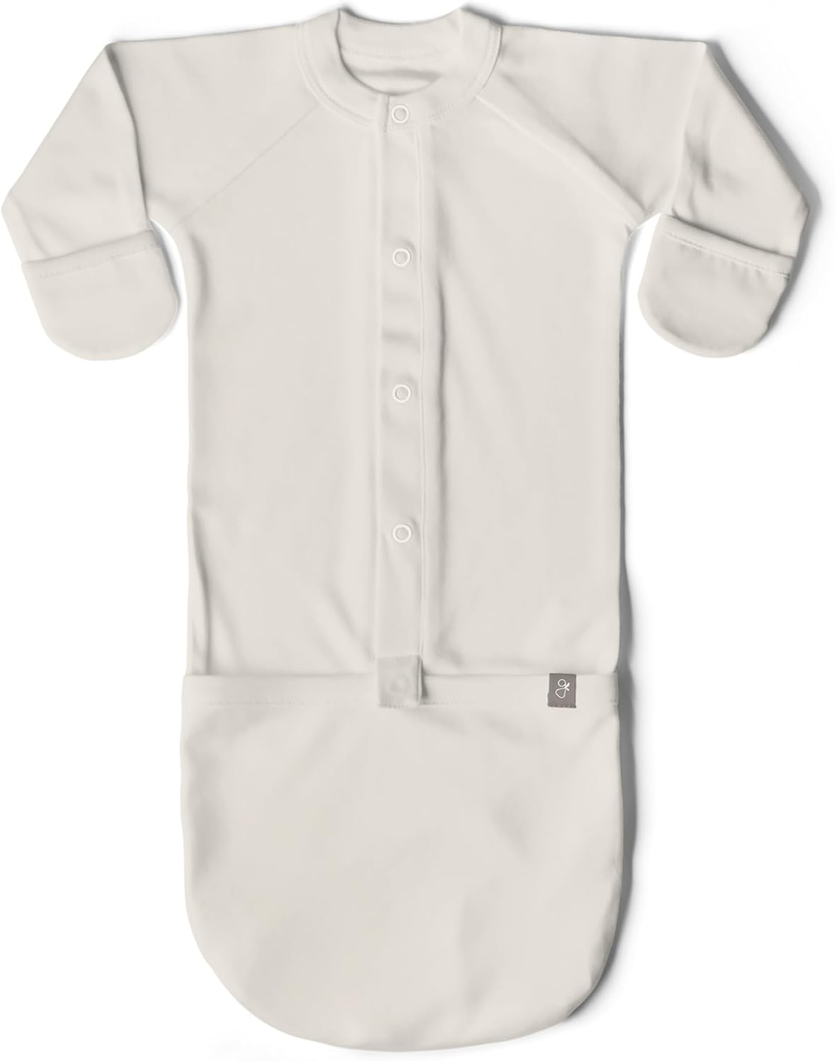 goumikids Viscose Bamboo Organic Cotton Convertible Gown