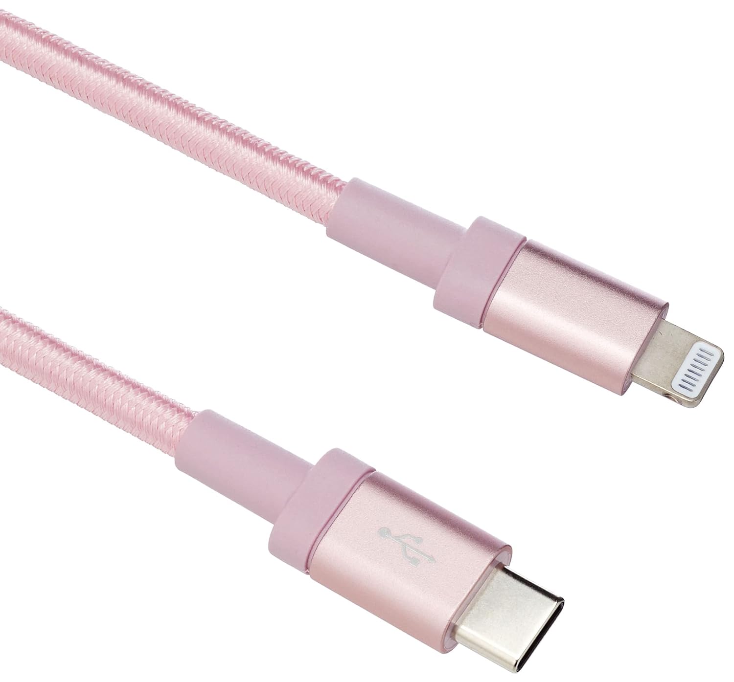 Apple MFi Certified Rose Gold Charger Cable by  Basics